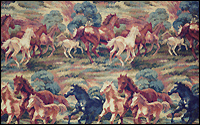 Wild Things, Autumn Run (116) Western Upholstery Fabric